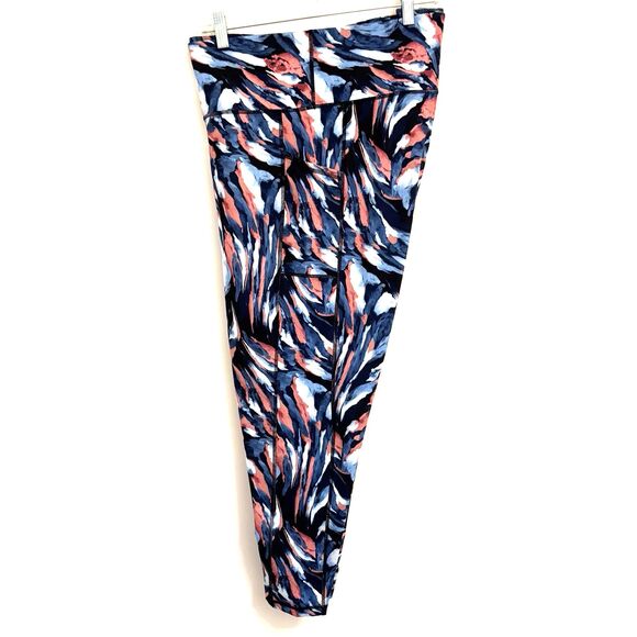 Ideology Women's Sz 3X (42x26) Printed, High-Waisted, 3/4 Leggings, 2-Pockets - Picture 1 of 13